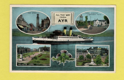 161 postcard ayr - ,