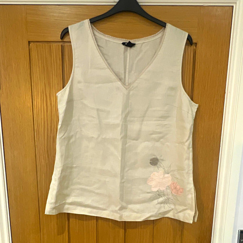 Ladies linen tank top - h&m,
