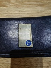 555 GOLD RIBBED LIGHTER Vintage 555 Gold Ribbed Cigarette Lighter Made In Japan