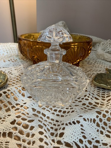 Vintage clear glass art - vintage,