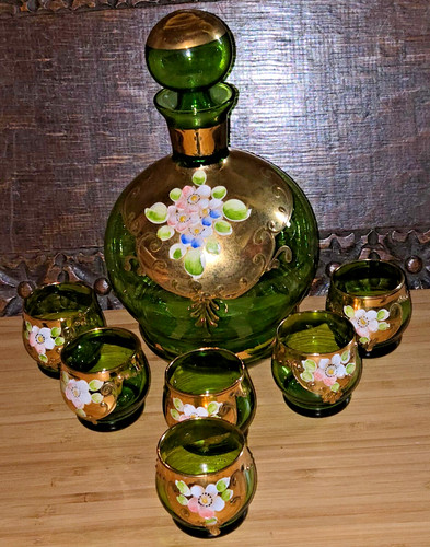 Vintage bohemian style green - vintage,