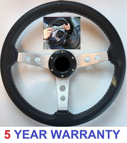 Snap off steering wheel and