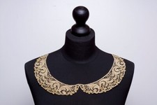 Vintage Child Lurex Gold Lace
