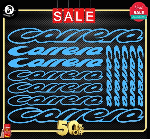 Fits carrera vinyl decal - fits,