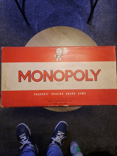 Vintage monopoly board game - monopoly,