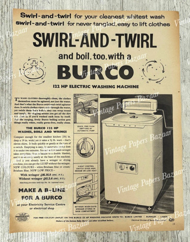 1950s burco retro electric - burco,