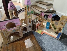 Melissa & Doug Folding Princess Castle Wooden