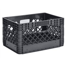 Heavy-Duty Plastic Milk Crate