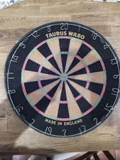 Vintage Taurus Wabo Dartboard 18" Diameter Made In England Good Condition Rare