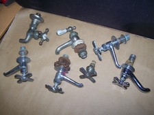 Vintage BRASS Faucet BATH HOT