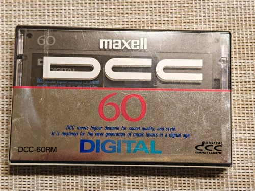 Maxell dcc cassette - cassette, digital