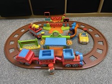 ELC Happyland Track And Train Station Set  Battery Operated Train Magic Motion