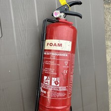 NEW 2 LITRE FOAM (AFFF) FIRE EXTINGUISHER - 2L/2LTR  BRITISH STANDARD KITEMARKED