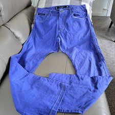 HACKETT LONDON TRINITY  Blue Chinos 34L leg 32" cotton