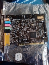 Creative Labs EMU10K1  Soundblaster Live! Model SB0060 With Game Port PCI Card
