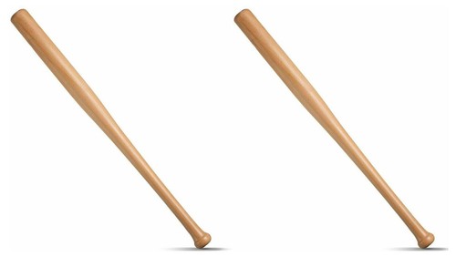 Baseball bat wooden - wooden, heavy