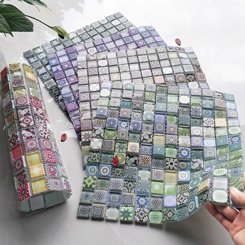 Diy crystal glass mosaic - 1x,