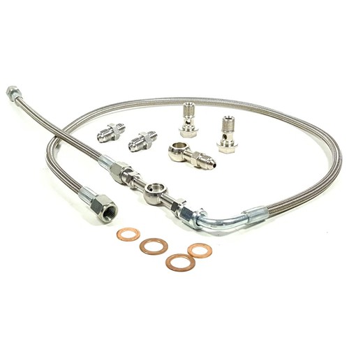 Turbo oil feed line - turbo,