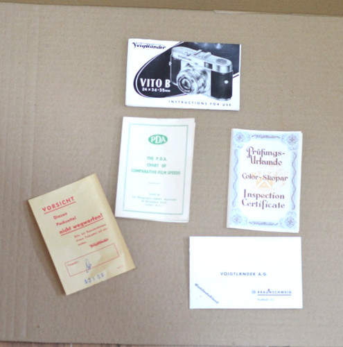 Vintage voigtlander vito - vintage,