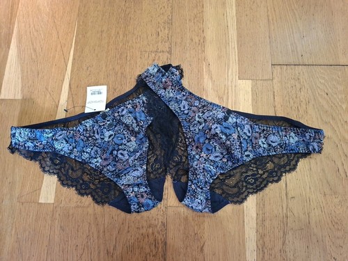 Topshop knickers nwt blue - topshop, x2