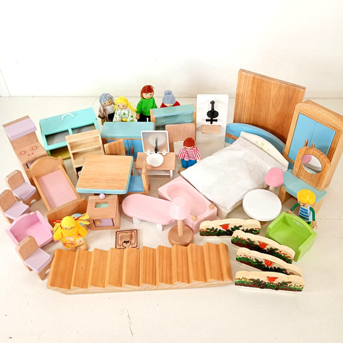 Mixed modern wooden - mixed, dolls