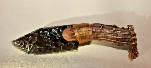 Translucent obsidian flint - translucent,