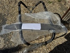 NEW FRONT BUMPER BLACK MESH SPORT GRILLE / LOWER AIRDAM -Jaguar X-Type 2001-2007