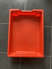 Gratnel  F1 Tray in Red,Workshop,Business,Office,Schools,Man Shed,Nursery,Unit
