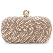 YYW Womens Pearl Clutch Purse