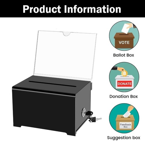 Suggestion box transparent - box,