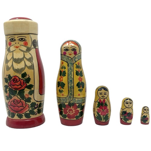 Vintage russian matryoshka - vintage,
