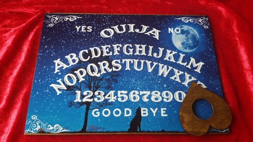 Wooden ouija board - wooden, the