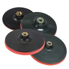 Hook & Loop BACKING PAD for Sanding Discs Angle Grinder Drill Rubber125-180mm 