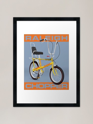 Raleigh chopper mk2 yellow - chopper,