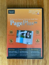 Serif PagePlus 14 (X4) Desktop Publishing software & Resource CD for Windows PC