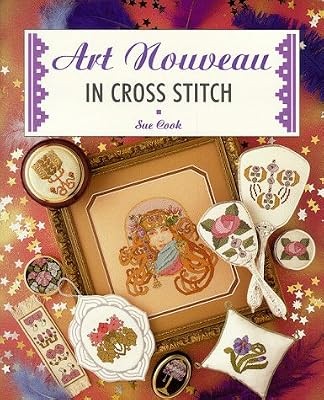 Art nouveau cross stitch - art,