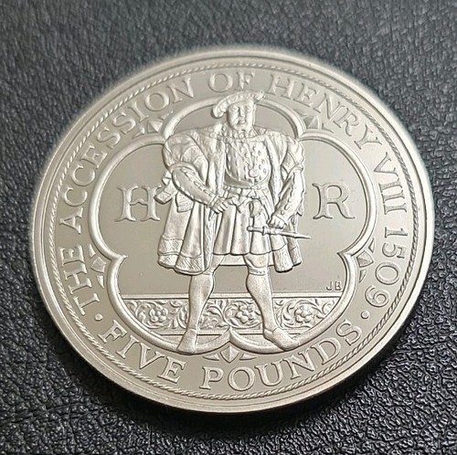 2009 five pounds - 2009, coin