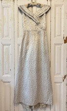 Vintage Cocktail Dress 1950’s Shawl Neck As Found