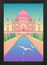 Taj Mahal Framed Wall Art