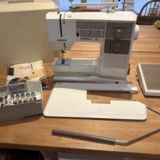 Bernina 1120 Sewing Machine Good Working Condition With Box Of Feet.