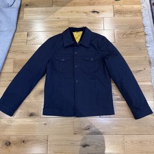 Diadora X Mark McNairy Men’s Blue Jacket With Camo Inner Jacket New M-L Size