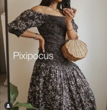 BNWT Smocked/Shirred ZARA Puff