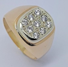 Mens Gents Dress Signet Ring