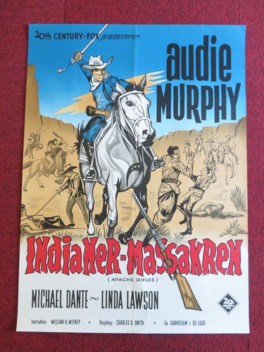 Apache rifles danish poster - danish,