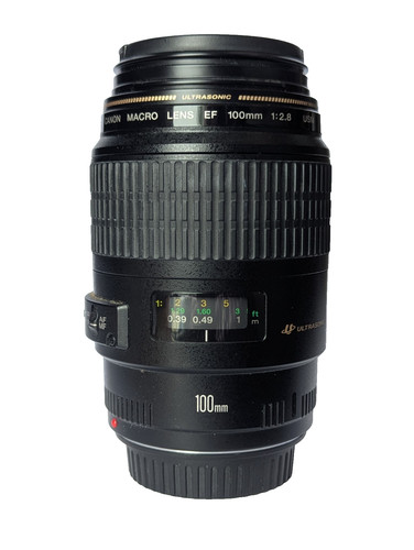 Canon 100mm 8 macro - f/2.8, usm