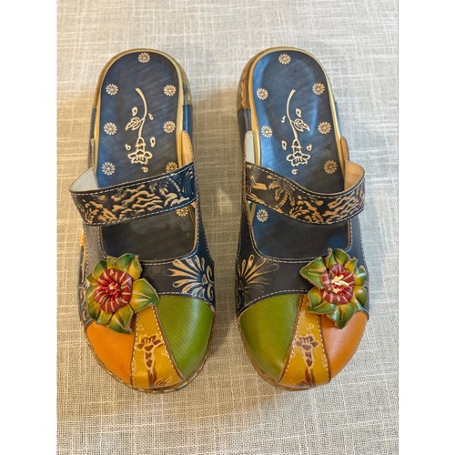 Socofy vtg color block leather - socofy,