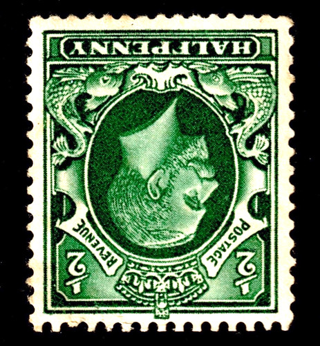 Gvr 1934 mint d - 1934-36, ½d