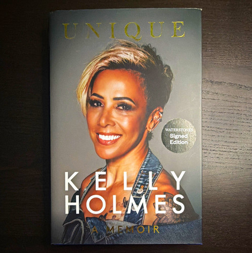 Signed kelly holmes unique - signed,