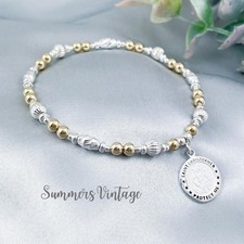 Sterling Silver and 14k Gold