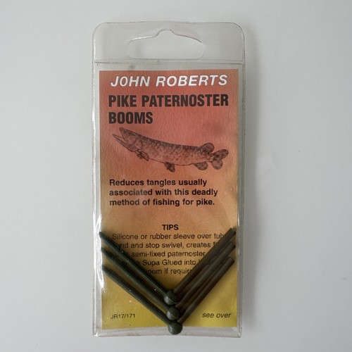 Pike fishing paternoster booms - fishing,